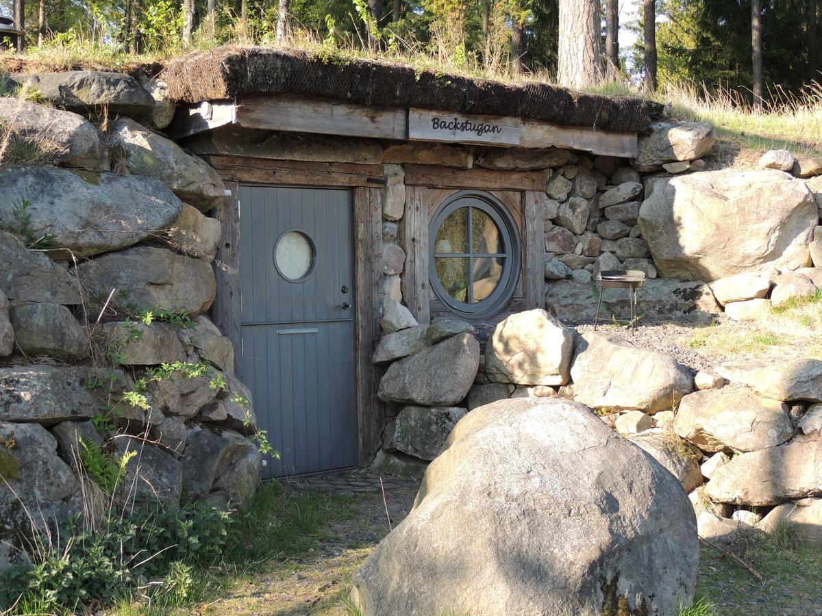 Hjaertasjoestugor Lonsboda Exterior photo